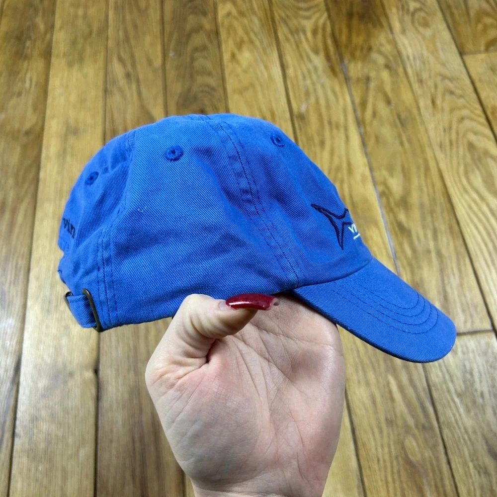 Vineyard Vines Kids Blue Whale Logo Baseball‎ Cap Hat Adjustable Strap